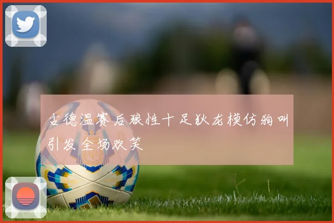 古德温赛后狼性十足狄龙模仿狗叫引发全场欢笑